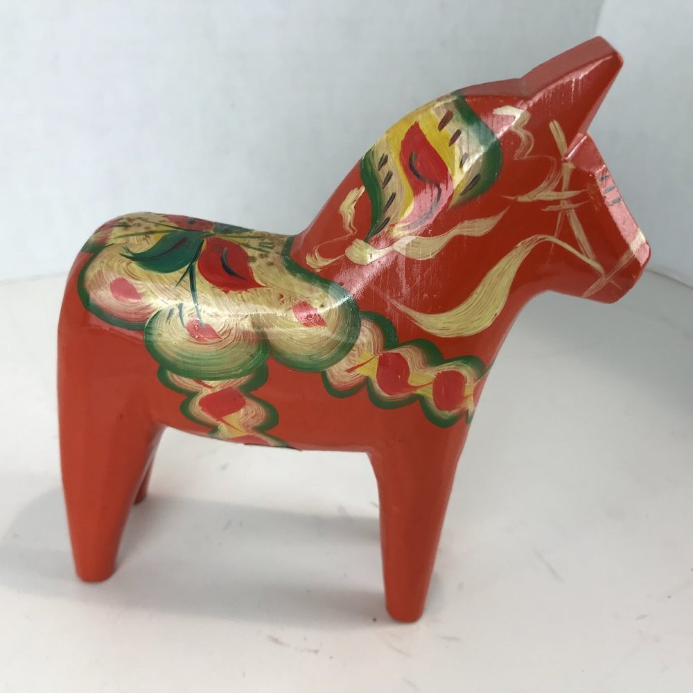 Swedish Dala Carved Horse
